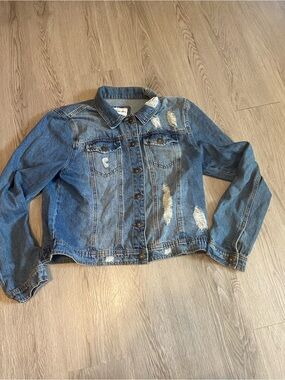 Highway Jeans Light Blue Denim Jacket with Contrast Stitching